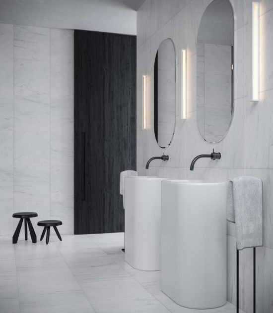 Bianco Venatino 12x24 Polished | Gramercy Kitchen and Bath