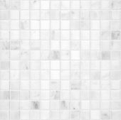 Bianco Venatino 1x1 Polished Mosaic | Gramercy Kitchen and Bath