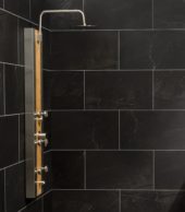 Black Ice Wall Tile 25x15 | Gramercy Kitchen and Bath