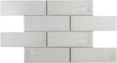 Brickwork Mosaic Matte-Gloss Flint | Gramercy Kitchen and Bath