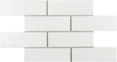 Brickwork Mosaic Matte-Gloss Pearl | Gramercy Kitchen and Bath