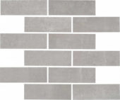 Broadway Silver 2X6 Mosaic | Gramercy Kitchen and Bath