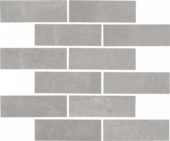Broadway Silver 2X6 Mosaic | Gramercy Kitchen and Bath