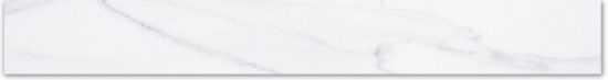Calacatta 3X24 Bullnose | Gramercy Kitchen and Bath