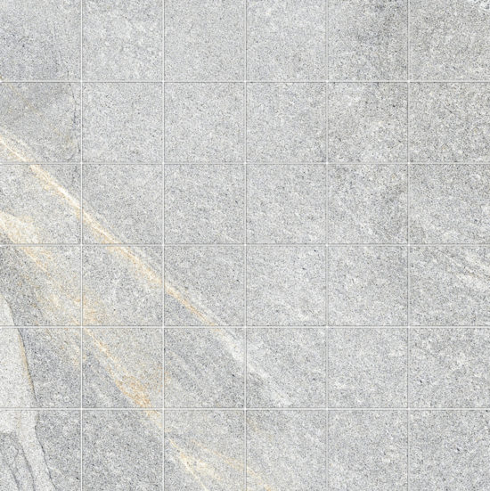 Capri Light Grey 2X2 Mosaic | Gramercy Kitchen and Bath
