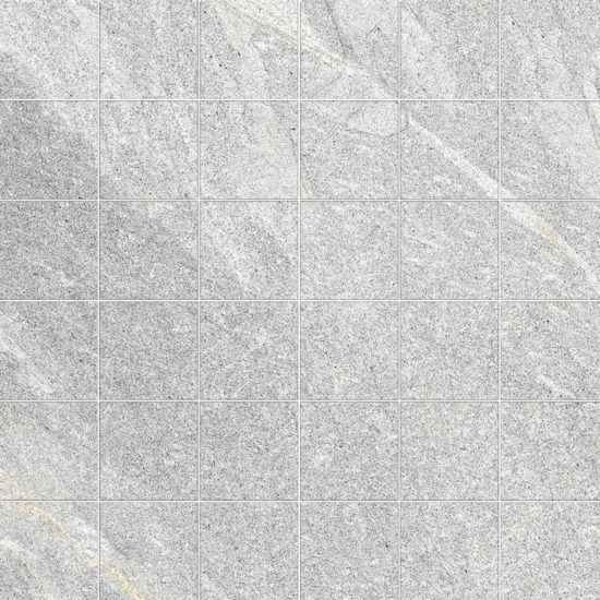 Capri Light Grey 2X2 Mosaic | Gramercy Kitchen and Bath