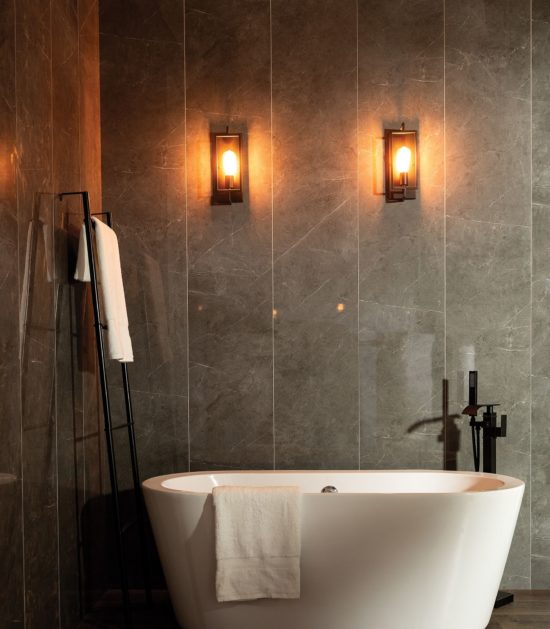 Carpantian Gloss Wall Panel 24x48 | Gramercy Kitchen and Bath