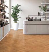 Chevron American Red Oak | Gramercy Kitchen and Bath