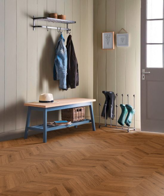 Chevron Timber Espresso | Gramercy Kitchen and Bath