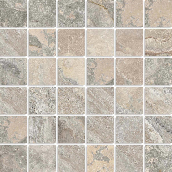 Chitwan Gris 2X2 Mosaic | Gramercy Kitchen and Bath