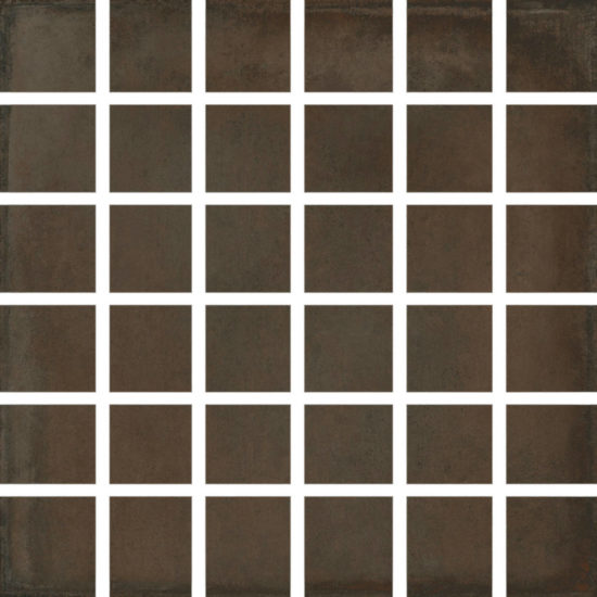 Citadel Chocolate 2x2 Mosaic | Gramercy Kitchen and Bath