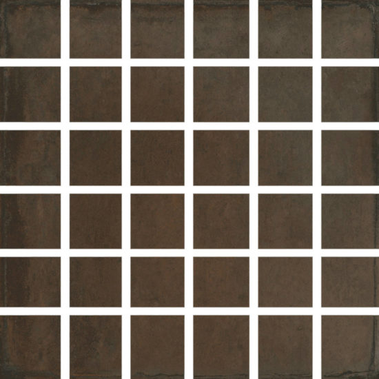 Citadel Chocolate 2x2 Mosaic | Gramercy Kitchen and Bath