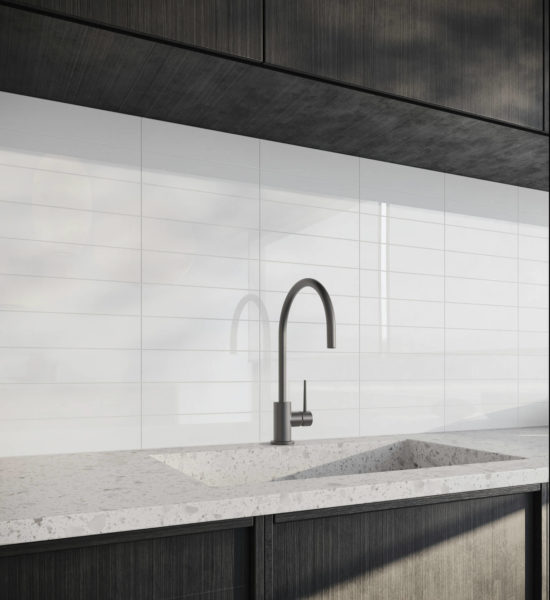 Comfort 3x12" Ice Glossy | Gramercy Kitchen and Bath