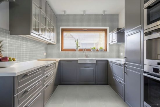 Concord 2X2 Mosaic Fog Matte | Gramercy Kitchen and Bath