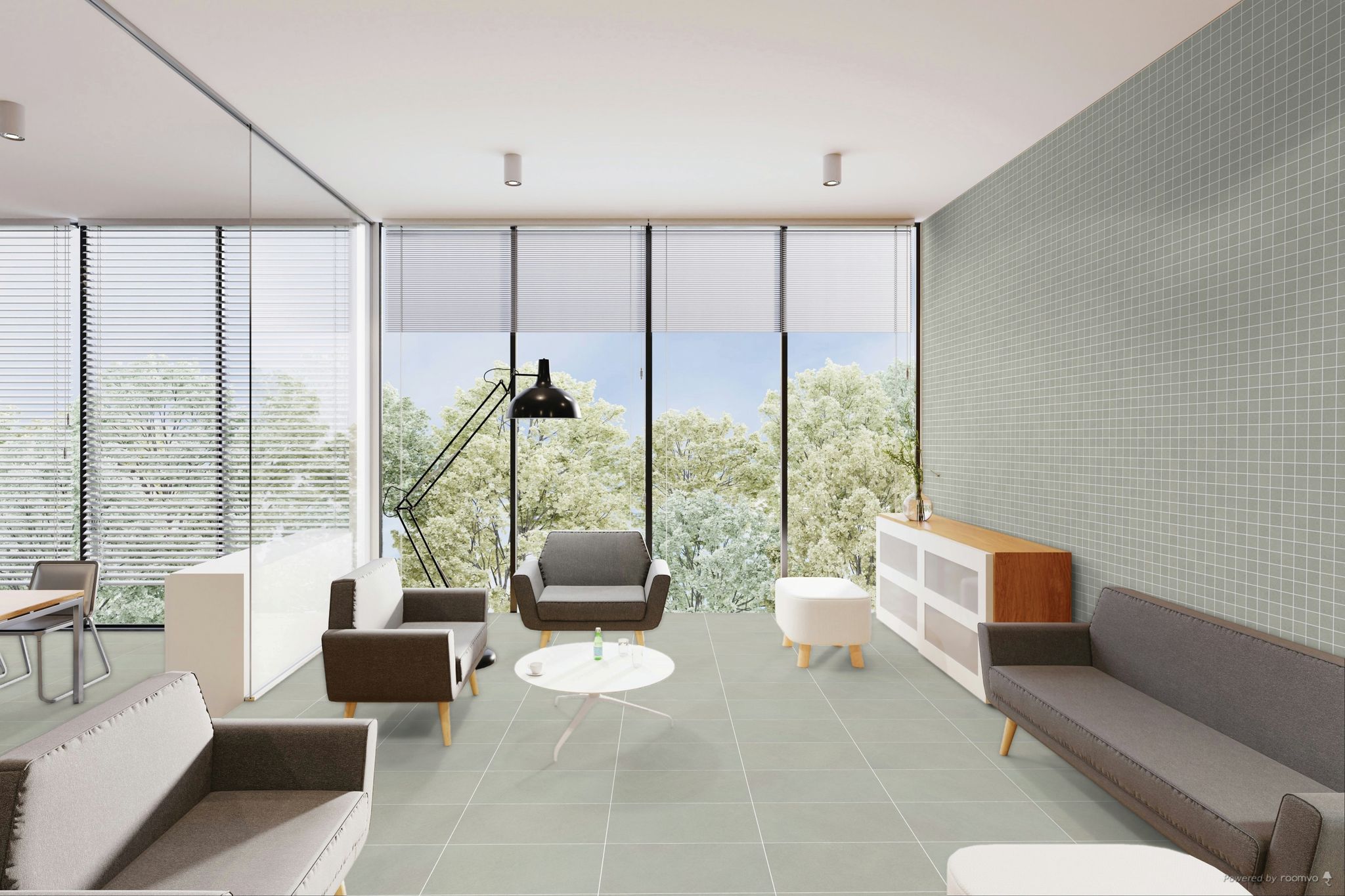 Concord Sienna Matte 12x24 & 2x2 | Gramercy Kitchen and Bath