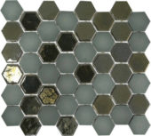 Confetti Mosaic Green | Gramercy Kitchen and Bath