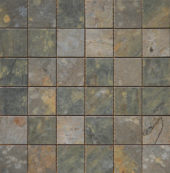 Copper 2x2 Mosaic | Gramercy Kitchen and Bath