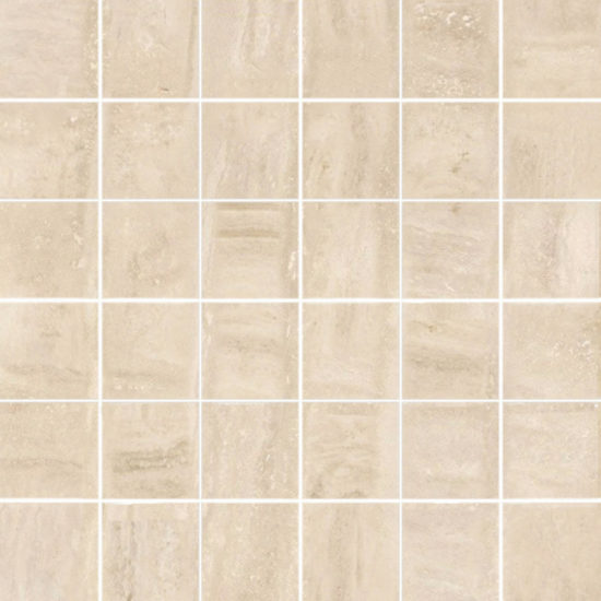 Crema Navona Matte 2X2 Mosaic | Gramercy Kitchen and Bath