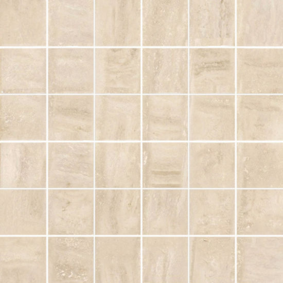 Crema Navona Polished 2X2 Mosaic | Gramercy Kitchen and Bath