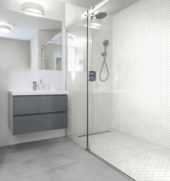 Crystal White Marble Scale Polished | Gramercy Kitchen and Bath