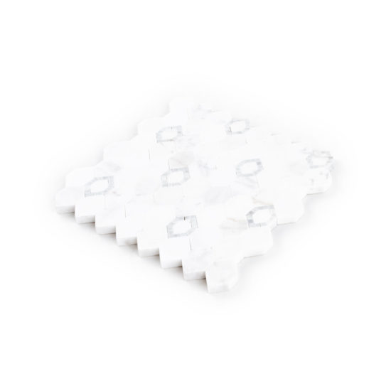 Daffodil Grey Mosaic | Gramercy Kitchen and Bath