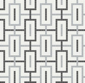 Dawn Blend Matte Chain Pattern Mosaic | Gramercy Kitchen and Bath