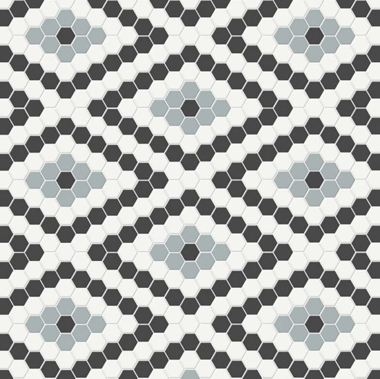Dawn Blend Matte Diamond Pattern Mosaic