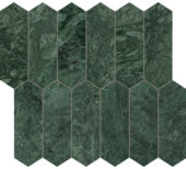 Diosa Verde  2x6 Picket Mosaic | Gramercy Kitchen and Bath
