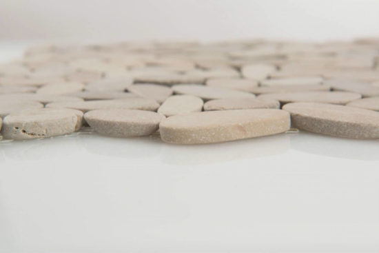 Driftwood Tan Flat Pebble | Gramercy Kitchen and Bath
