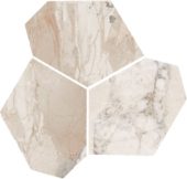 Dynasty Almond Polished/Matte 11X12 Eggs Mosaic | Gramercy Kitchen and Bath