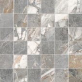 Dynasty Grey 2X2 Mosaic | Gramercy Kitchen and Bath