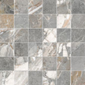 Dynasty Grey 2X2 Mosaic | Gramercy Kitchen and Bath