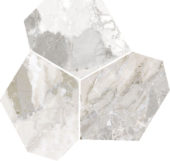 Dynasty White Polished/Matte 11X12 Eggs Mosaic | Gramercy Kitchen and Bath