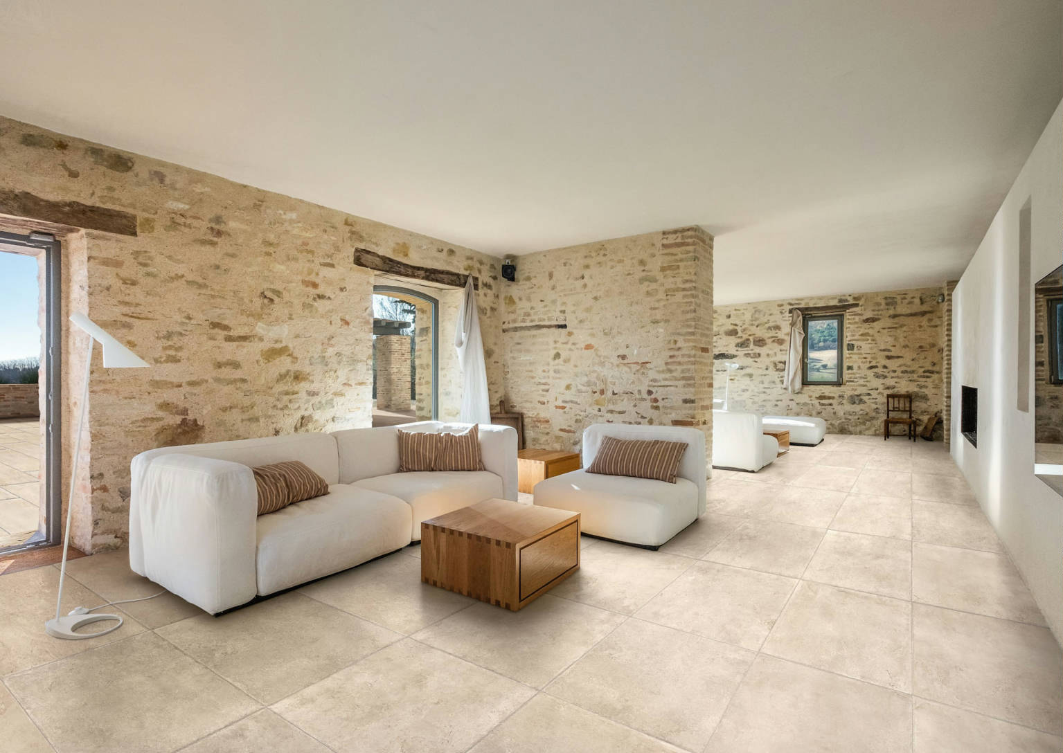 Elevation Dor Sand 24x24 | Gramercy Kitchen and Bath