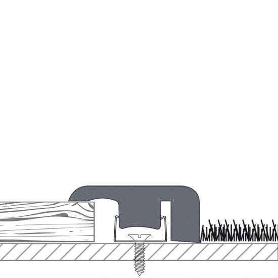 End Cap 2505-Sangria Hickory | Gramercy Kitchen and Bath