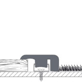 End Cap Cognac Oak | Gramercy Kitchen and Bath