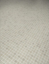 Erice Taupe 2X2" Mosaic | Gramercy Kitchen and Bath