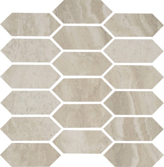 Essence Beige Picket Mosaic | Gramercy Kitchen and Bath