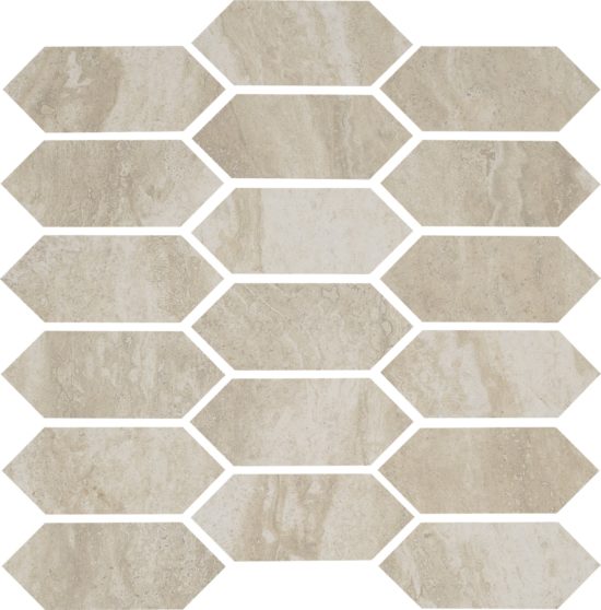 Essence Beige Picket Mosaic | Gramercy Kitchen and Bath