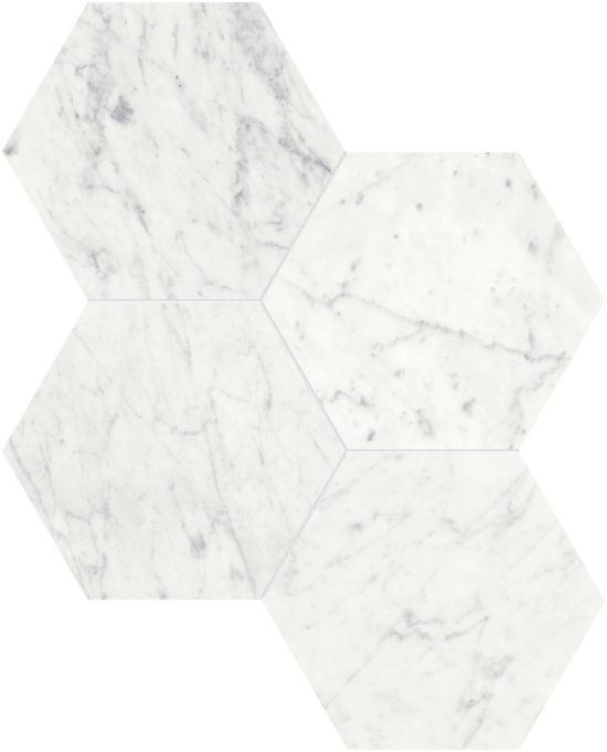 Eterna Bianco 6 Polished Hexagon Mosaic
