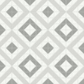 Evening Blend Matte Cubic Pattern Mosaic | Gramercy Kitchen and Bath