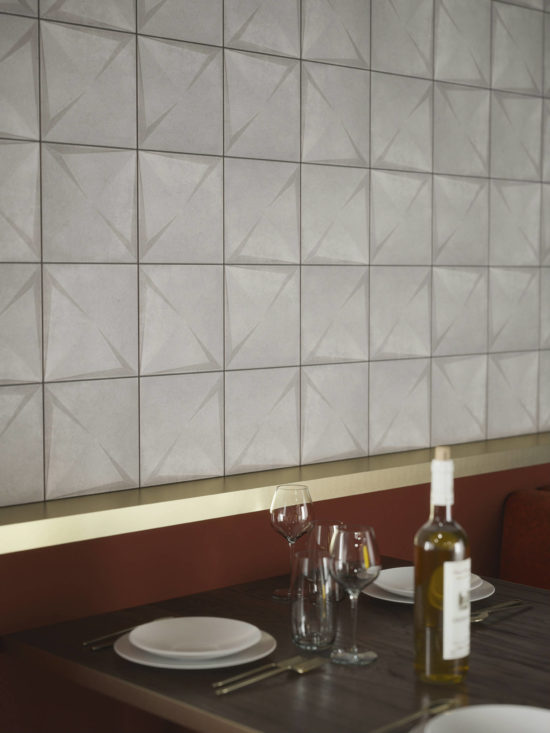 Floodplain 3D Field Tile Gothic | Gramercy Kitchen and Bath