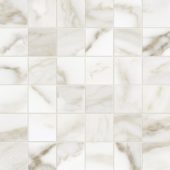 Florence 2X2 Calacatta Matte Mosaic | Gramercy Kitchen and Bath