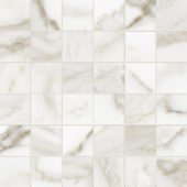 Florence 2X2 Calacatta Matte Mosaic | Gramercy Kitchen and Bath