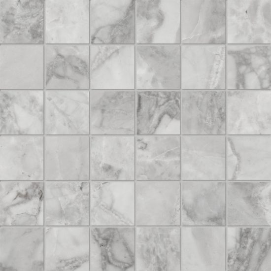 Florence 2X2 Grigio Matte Mosaic | Gramercy Kitchen and Bath