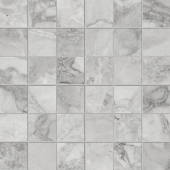 Florence 2X2 Grigio Matte Mosaic | Gramercy Kitchen and Bath