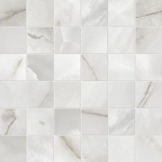 Florence 2X2 Onyx Matte Mosaic | Gramercy Kitchen and Bath