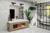 Florence 2X2 Onyx Matte Mosaic | Gramercy Kitchen and Bath