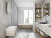 Florence 2X2 Statuario Matte Mosaic | Gramercy Kitchen and Bath