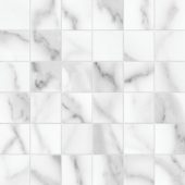 Florence 2X2 Statuario Matte Mosaic | Gramercy Kitchen and Bath